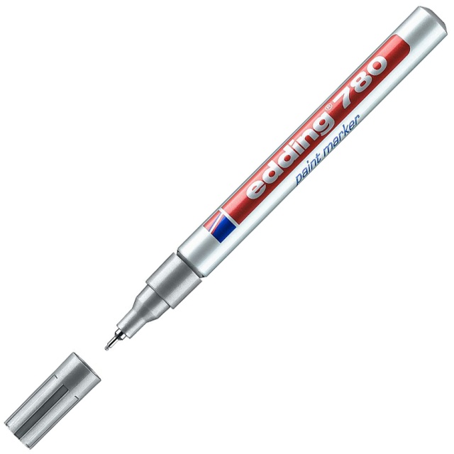 780 Paint Marker Metallipäällysteisellä kärjellä 054 Silver ryhmässä Kynät / Toimisto ja merkkaus / Merkkauskynät @ Pen Store (110317)