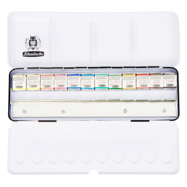 Horadam Akvarelli Metalli 12-setti + 12 tyhjät