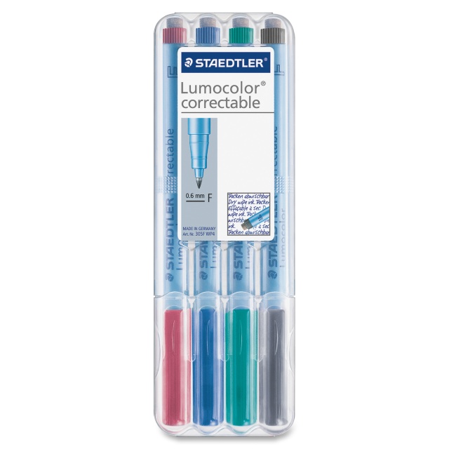 4 kpl Lumocolor Correctable