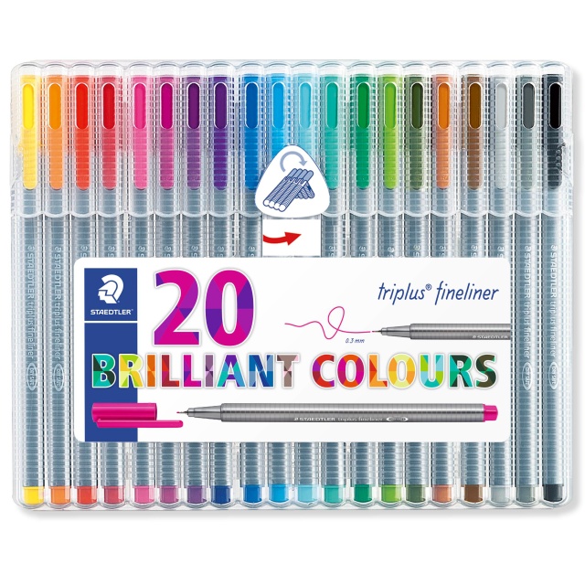 Triplus Fineliner 20 kpl
