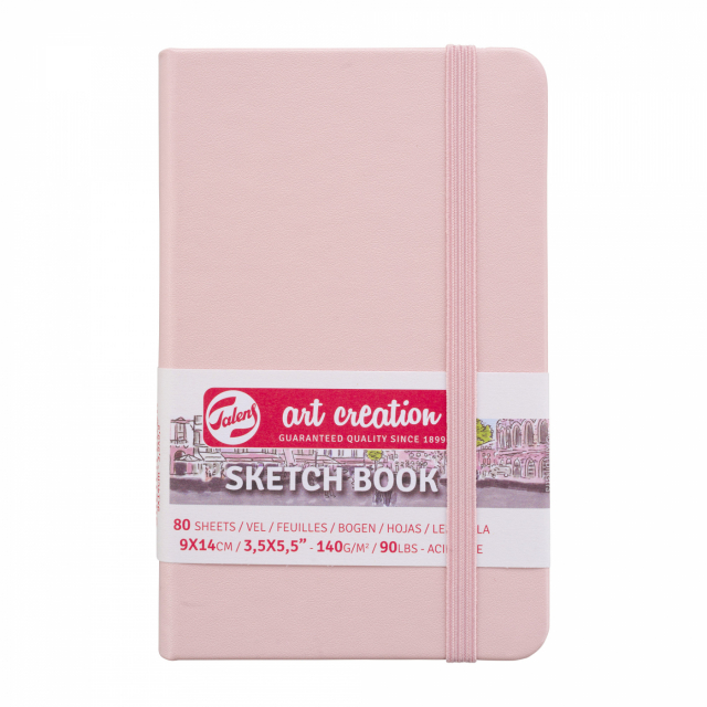 Luonnoskirja Pocket Pastel Pink