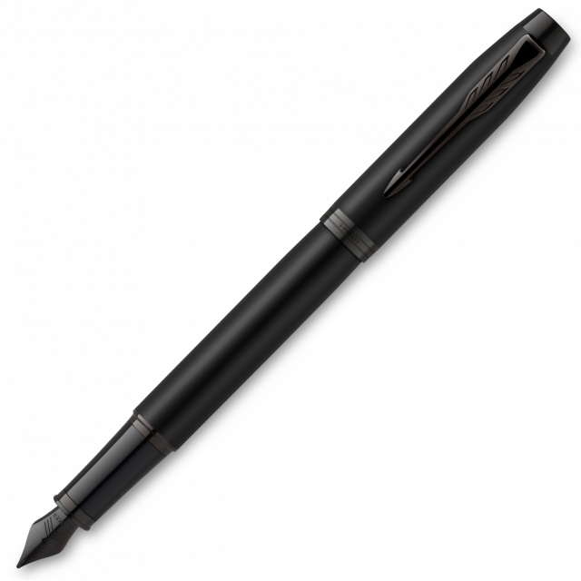 IM Achromatic Black Täytekynä