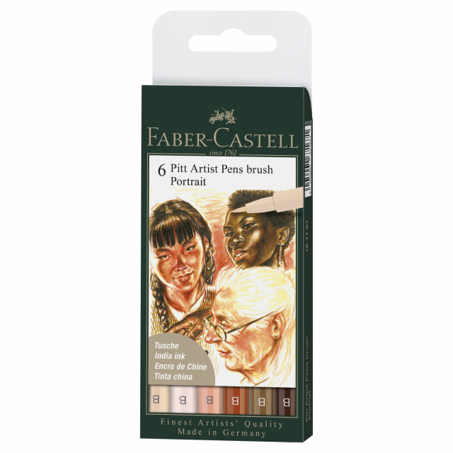 PITT Artist Brush 6-setti Portrait