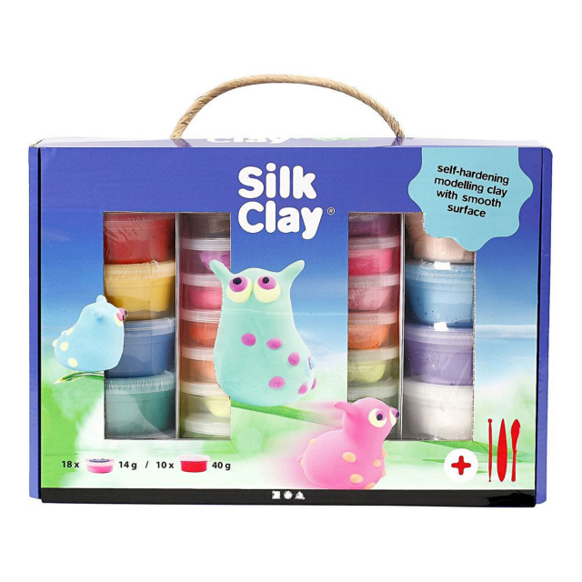 Silk Clay Crafting Box Sekoitetut värit