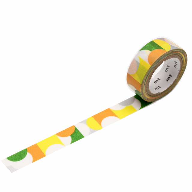 Washi-teippi Yellow x Green