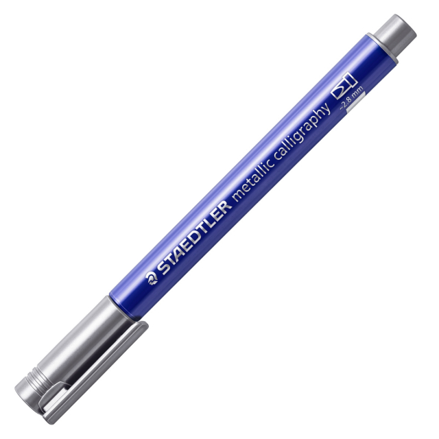 Metallic Calligraphy pen silver