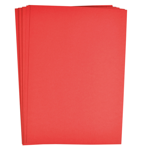 Värillinen Punainen Paperi 25 kpl