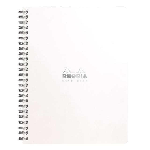 Notebook Spiral Valkoinen A5Squared