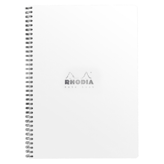 Notebook Spiral Valkoinen VA4 Squared