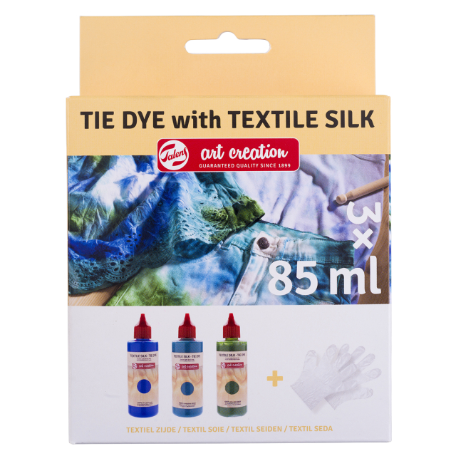Tie Dye Setti 3 x 85 ml Sininen