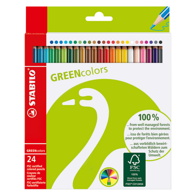 GreenColors Värikynät 24 kpl