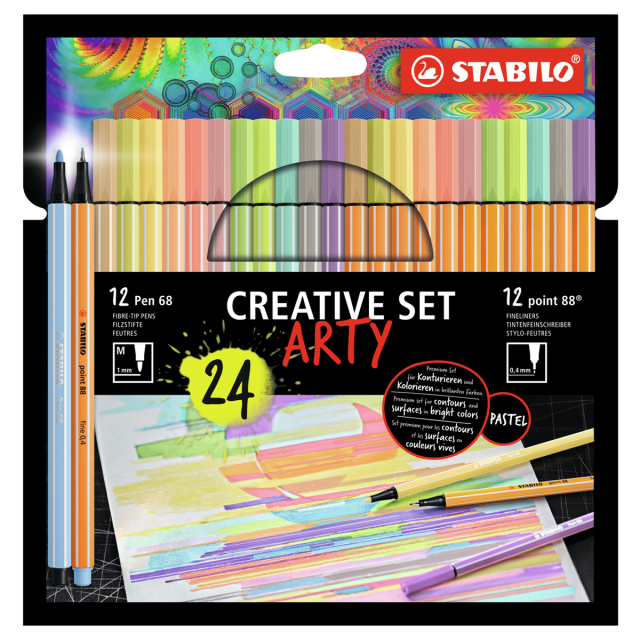 Creative Set Arty 24 kpl