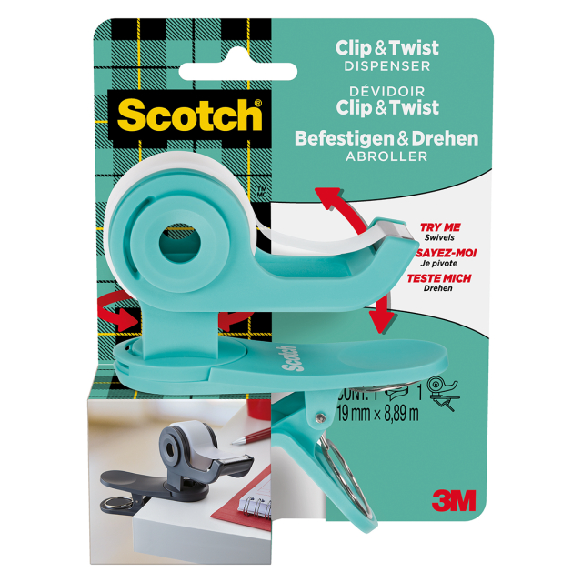 Scotch C19 -teippiteline Sinivihreä
