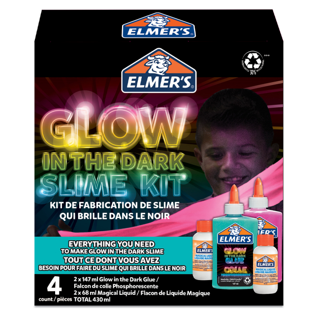 Glow in the Dark Limapakkaus 4 osaa