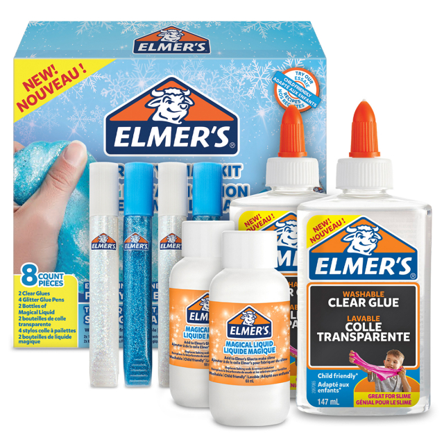 Frosty Slime Kit Limapakkaus 8 osaa