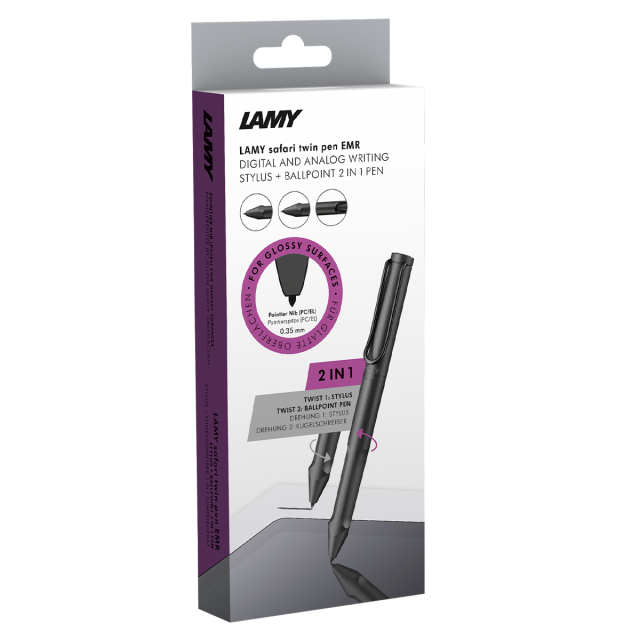 Safari Twin Pen EMR PC/EL - Digitaalinen Kynä