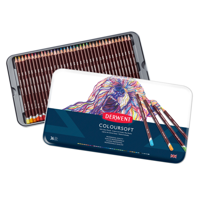 Coloursoft Värikynät 36-setti