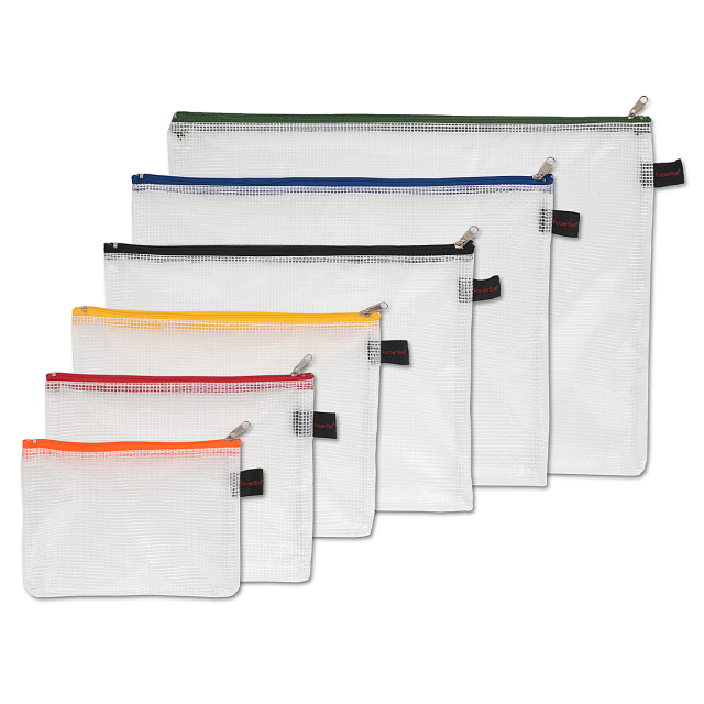 Vetoketjullinen pussi Mesh 6-setti