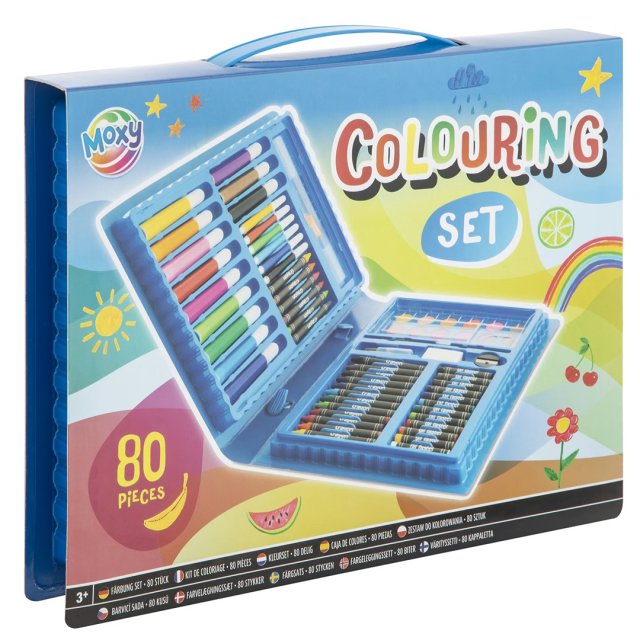 Colouring Set 80 kpl