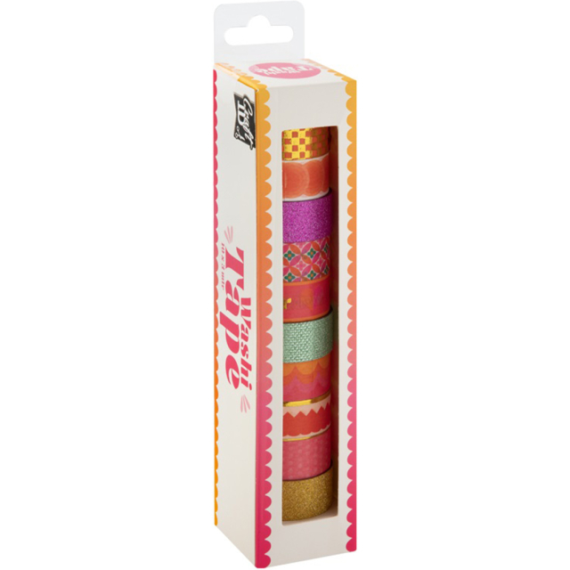 Washi-teippi 10 kpl Foil & Glitter #1