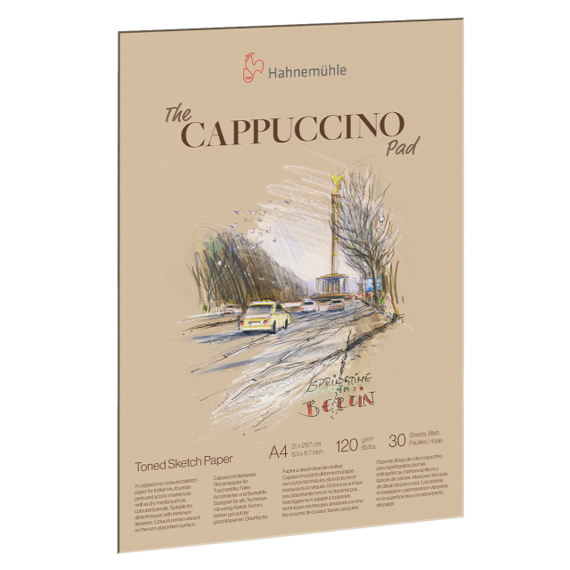 The Cappuccino Pad Luonnoslehtiö A4 120g