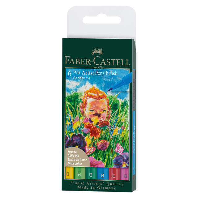 PITT Artist Brush 6 kpl Spring