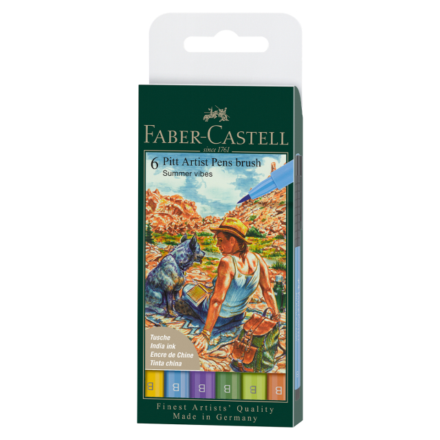 PITT Artist Brush 6 kpl Summer