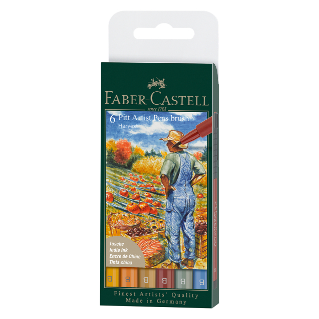 PITT Artist Brush 6 kpl Fall