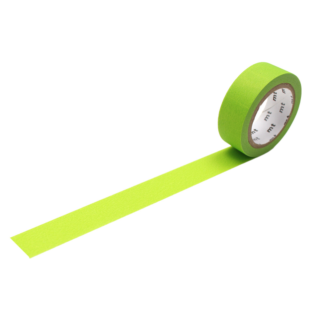 Washi-teippi Matte Yellowgreen