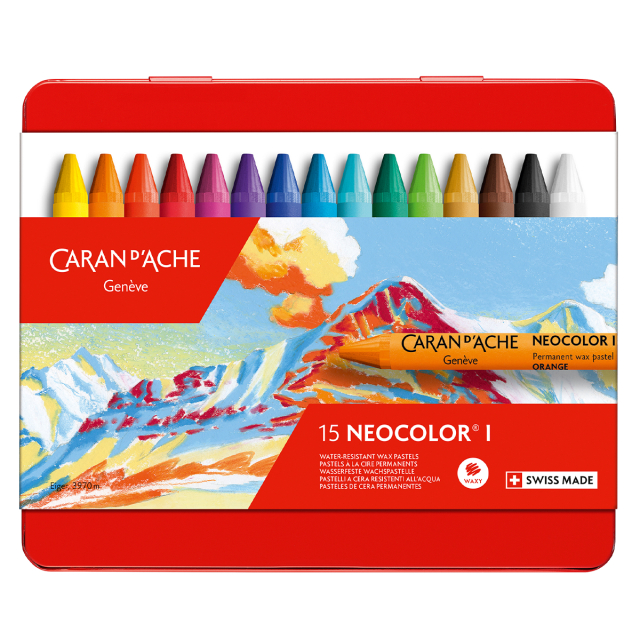 Neocolor I Pastelliliidut 15-sarja