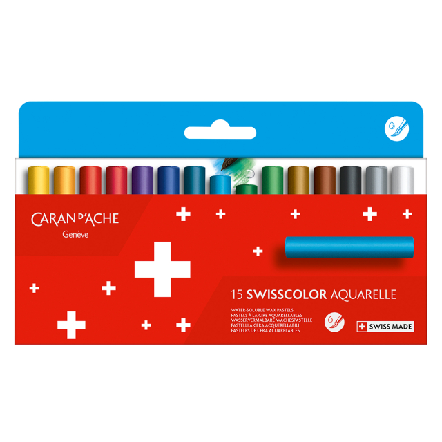 Swisscolor Aquarelle Pastelliliidut 15-sarja