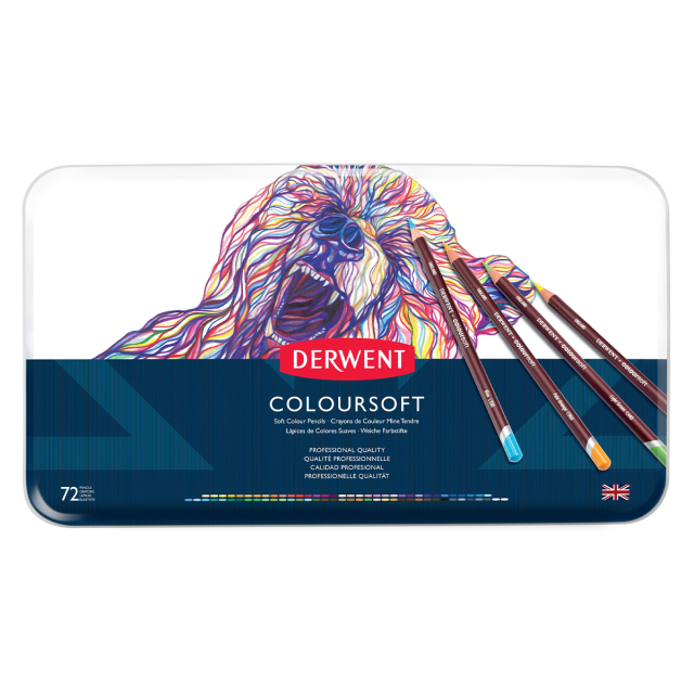 Coloursoft Värikynät 72-setti