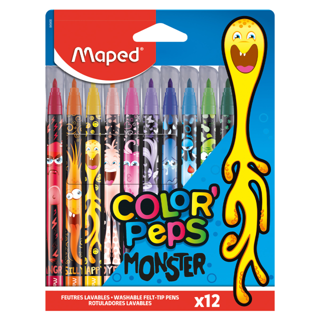 Colorpeps Tussit Monster 12 kpl