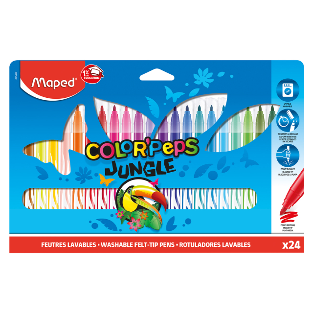 Colorpeps Tussit Jungle 24 kpl