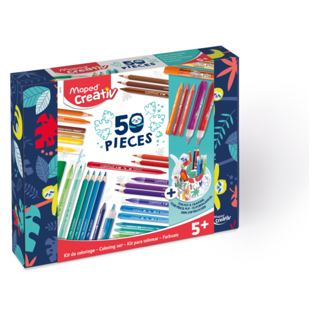 Coloring set 50 kpl