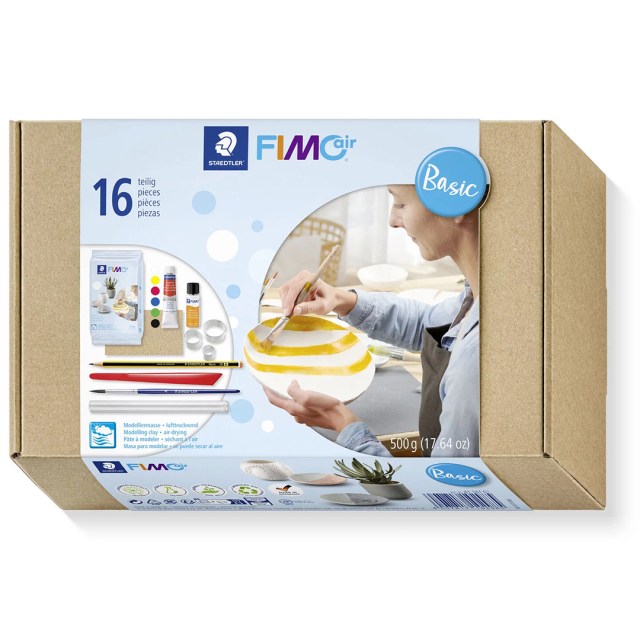 FIMO Air Mix-set Basic 16 kpl