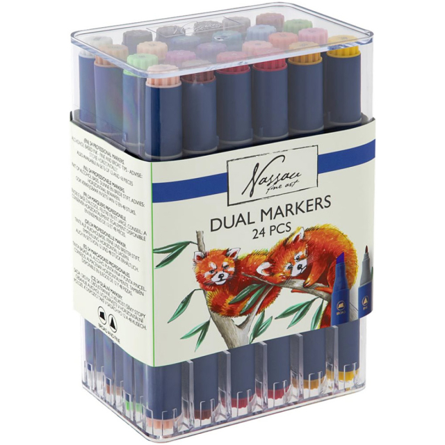 Dual Markers 24-setti