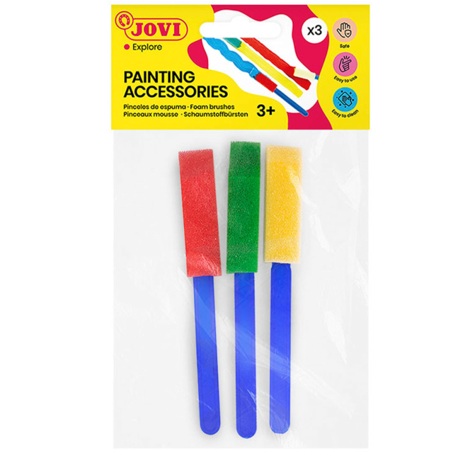 Vaahtosiveltimet 3-pack (3 vuotta+)