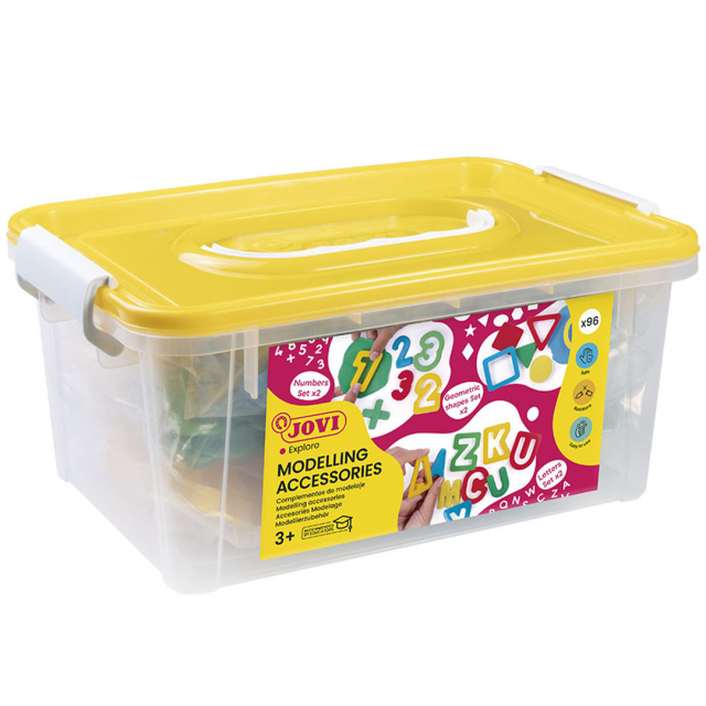 Iso pakka savi muotit 96 kpl (3 vuotta+)