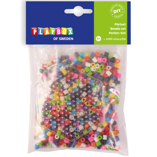 Putkihelmet Hexagon 1000 kpl Mix