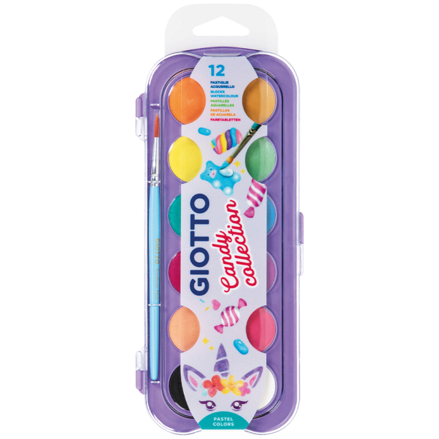 Candy Collection Acquerelli Akvarelliväri 12-sarja