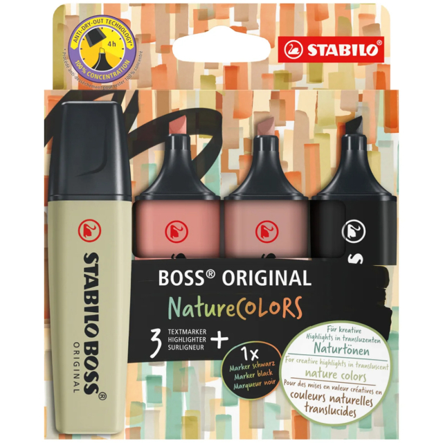 Boss Nature Colors 4 kpl No.1