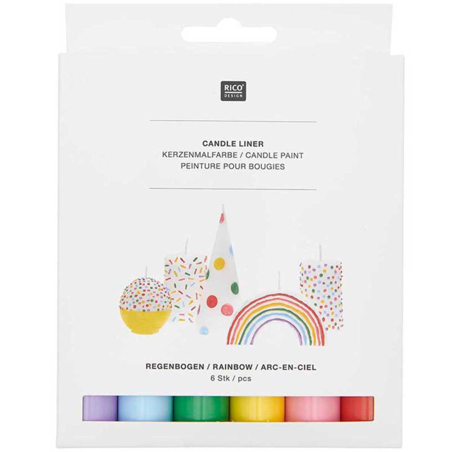 Candle Liner Kynttilävärit 30ml x 6 kpl