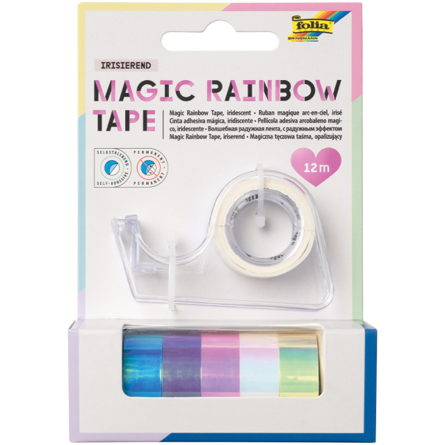 Magic Rainbow väriä vaihtava teippi 6 kpl