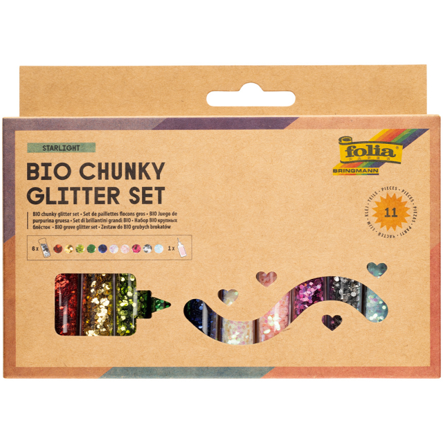 Bio Glitter Flakes 10 kpl