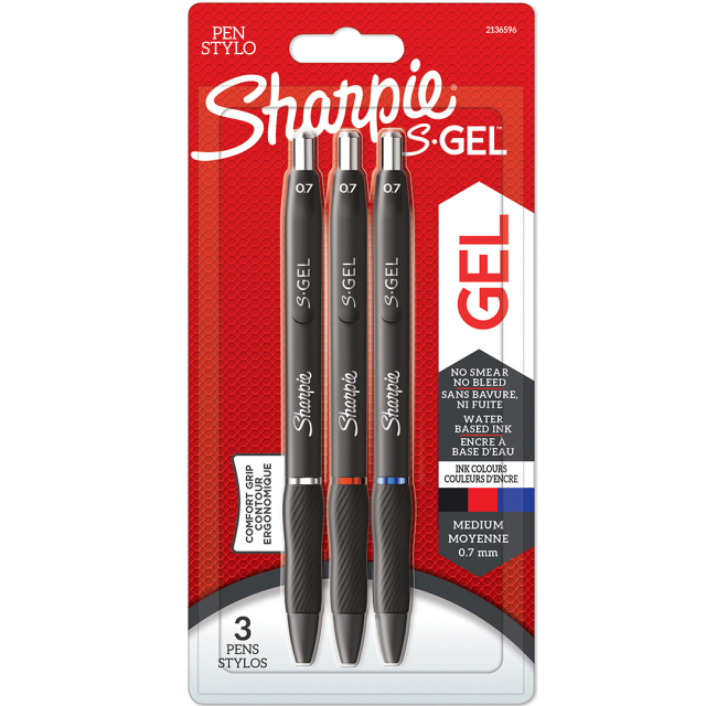 S-Gel 0,7 mm 3 kpl Mix