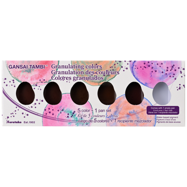 Gansai Tambi Akvarelli 5-setti Granulating Colors