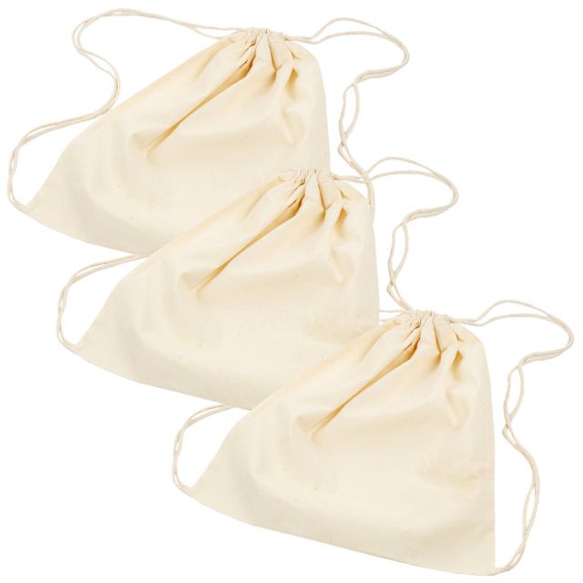 DIY Gympa laukku 3-pack 100% puuvillaa