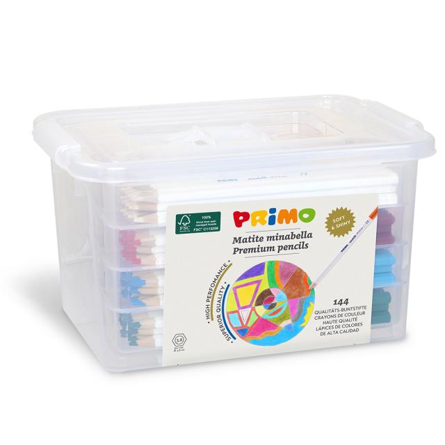 Minabella Colouring pencils Koulu 144 kpl