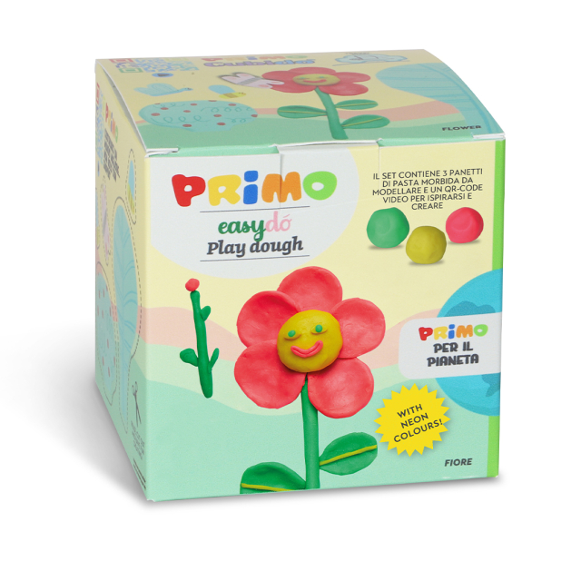 Muovailuvahaa Creative Cube Flower (4 vuota+)